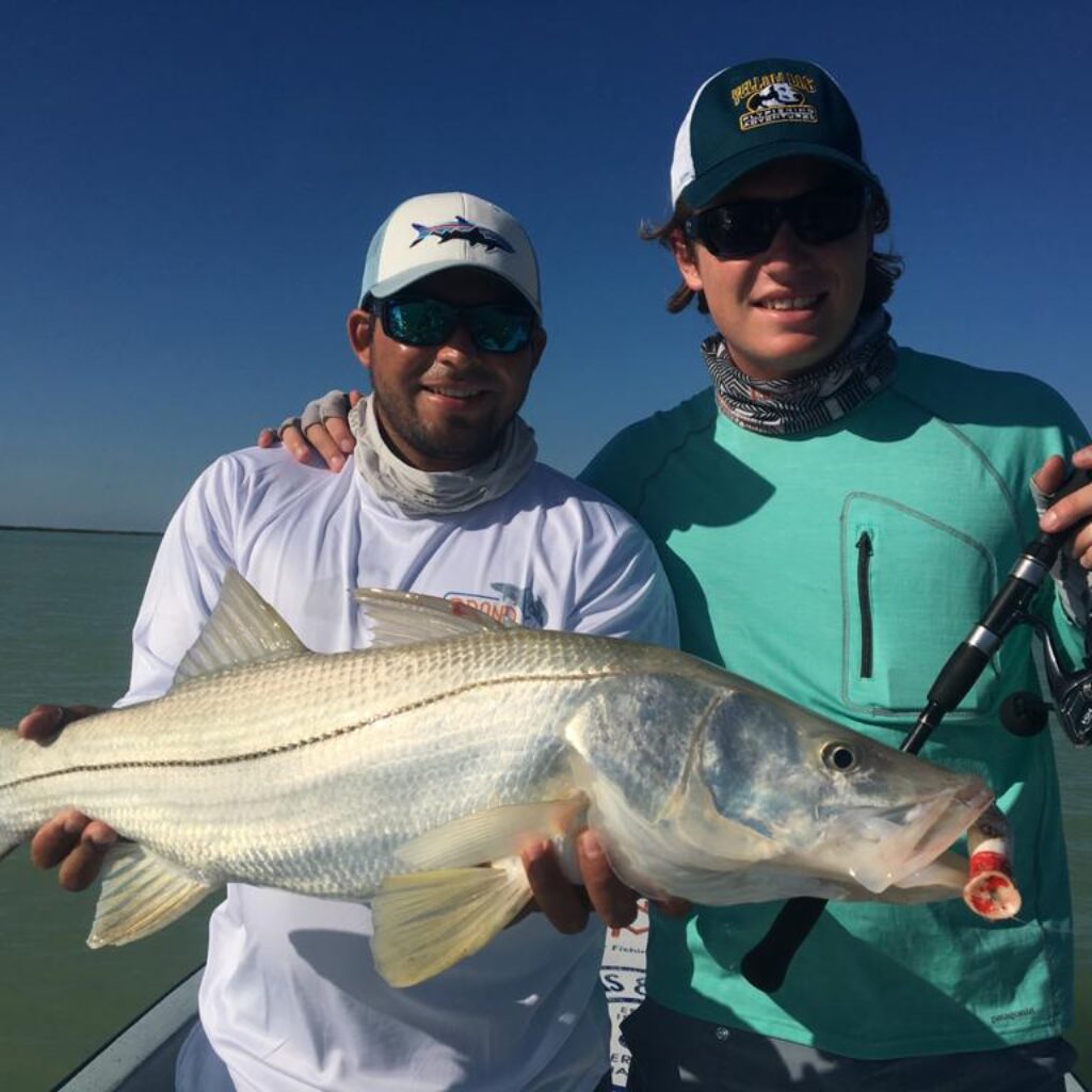 trophy snook fly fishing in ascension bay